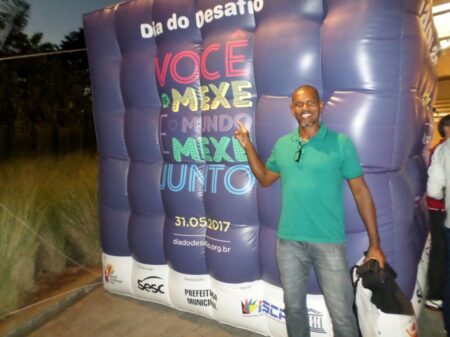 Itararé (SP) participa de lançamento oficial do Dia do Desafio 2017 Itararé foi representada pelo atleta Antônio Carlos