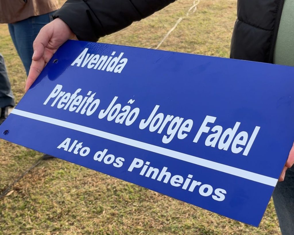Itararé (SP) presta homenagem ao ex-prefeito João Jorge Fadel com nova denominação de avenida