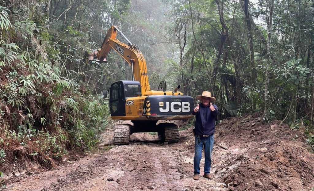 Itararé (SP) reativa estrada da Serra da Lumber após mais de cinco anos sem manutenção