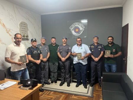 Itararé (SP) recebe comandante da CPI/7 da Polícia Militar para reunião sobre segurança regional