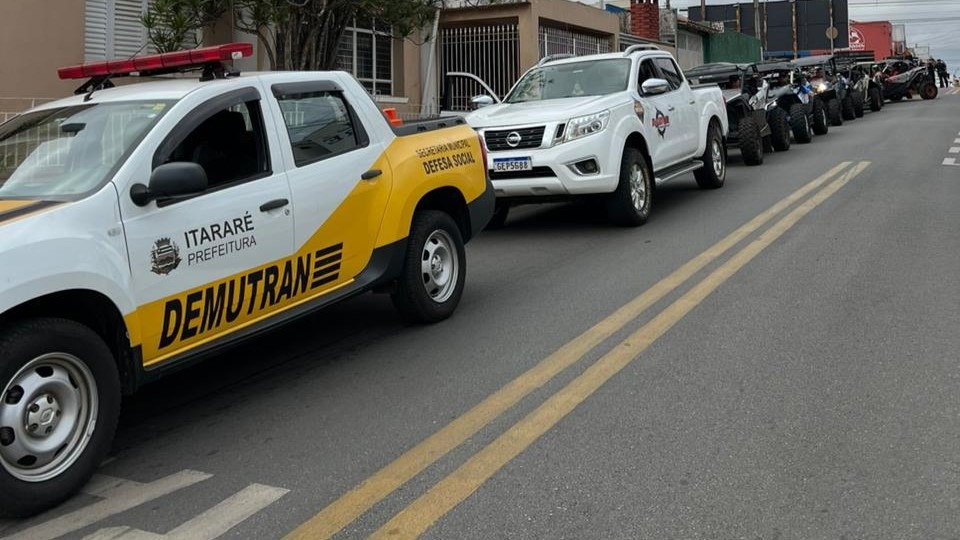 Itararé (SP) recebe grupo de turistas com UTV’s