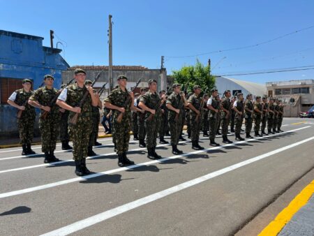 Itararé (SP) recebe Visita de Orientação Técnica no Tiro de Guerra 02-017 Itararé (SP) recebe Visita de Orientação Técnica no Tiro de Guerra 02-017