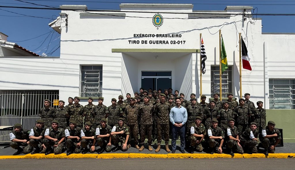 Itararé (SP) recebe Visita de Orientação Técnica no Tiro de Guerra 02-017