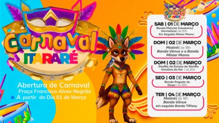 Itararé (SP) se prepara para um Carnaval histórico com desfile da Gaviões da Fiel Itararé (SP) se prepara para um Carnaval histórico com desfile da Gaviões da Fiel