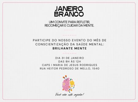 Janeiro Branco: Prefeitura de Itararé (SP) promove ação pela saúde mental