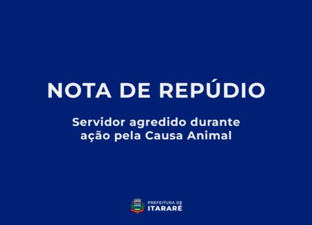 Nota de Repúdio Nota de Repúdio