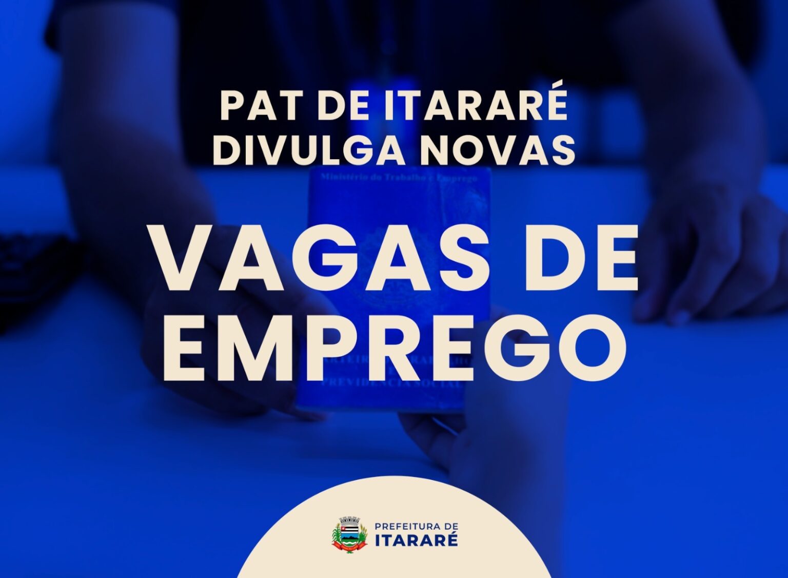 PAT de Itararé anuncia novas vagas para Servente Rural PAT de Itararé anuncia novas vagas para Servente Rural