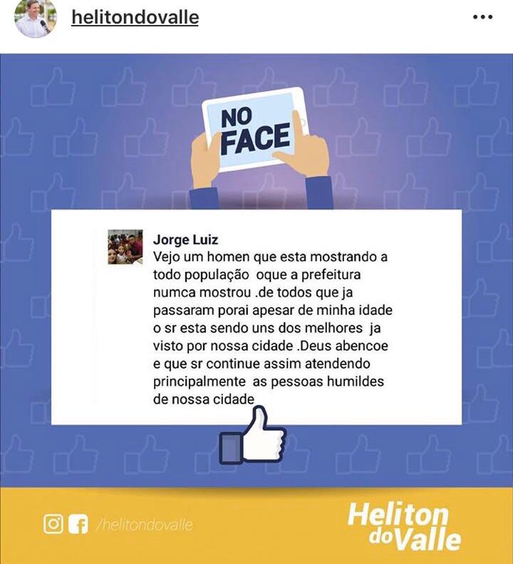 População elogia gestão Heliton do Valle em Itararé (SP)