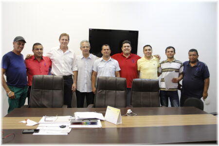 Prefeito de Itararé (SP) recebe deputado estadual Edson Giriboni giriboni