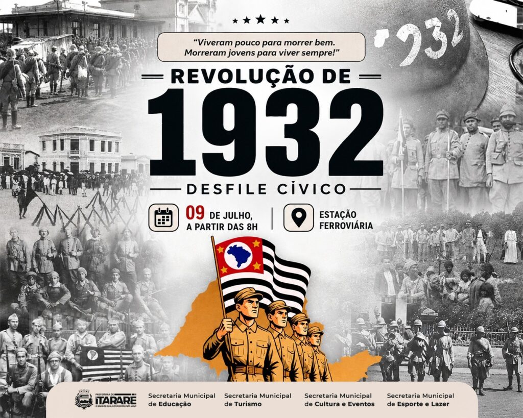 Prefeitura de Itararé promove evento em celebração ao Nove de Julho Prefeitura de Itararé promove evento em celebração ao Nove de Julho