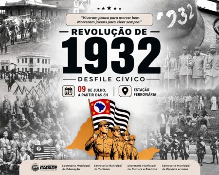 Prefeitura de Itararé promove evento em celebração ao Nove de Julho Prefeitura de Itararé promove evento em celebração ao Nove de Julho