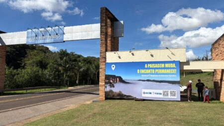 Prefeitura de Itararé realiza melhorias no portal de entrada para visitantes do Paraná