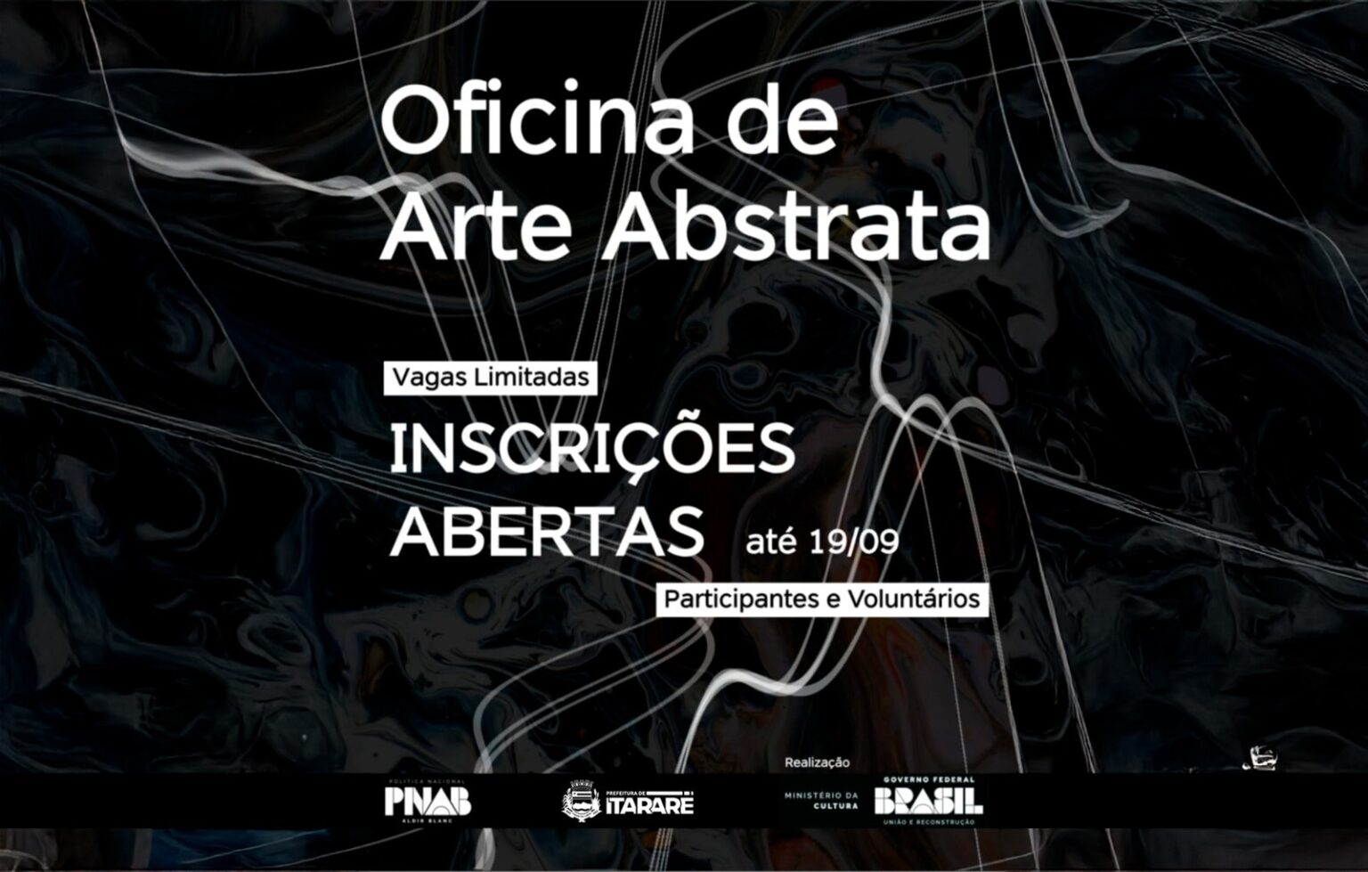Prefeitura de Itararé (SP) abre inscrições para Oficina de Arte Abstrata