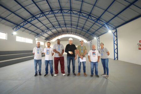 Prefeitura de Itararé (SP) dá continuidade às obras da Arena de Lutas Prefeitura de Itararé (SP) dá continuidade às obras da Arena de Lutas