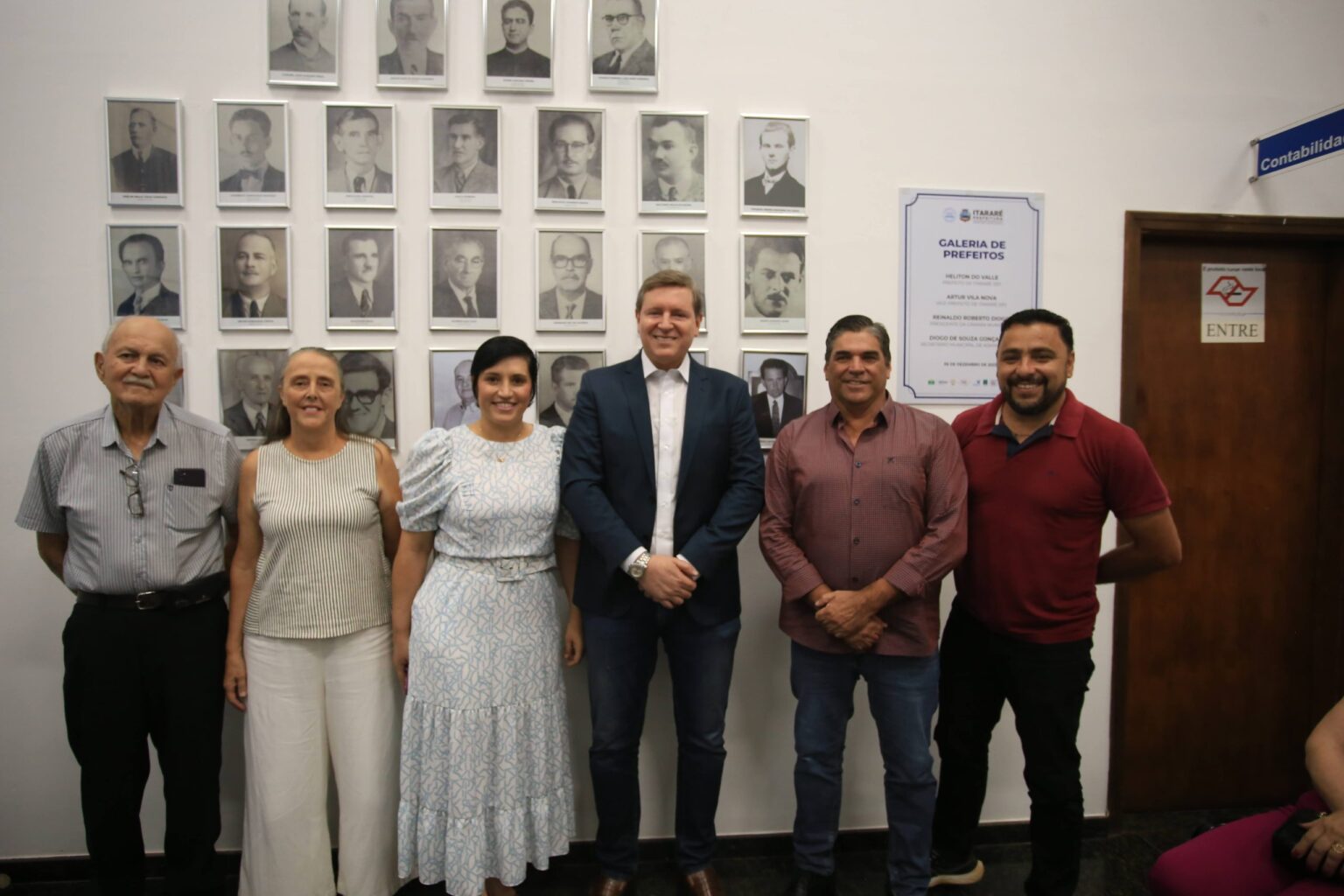 Prefeitura de Itararé (SP) inaugura Galeria de Prefeitos