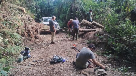 Prefeitura de Itararé (SP) inicia revitalização da estrada turística da Serra da Lumber