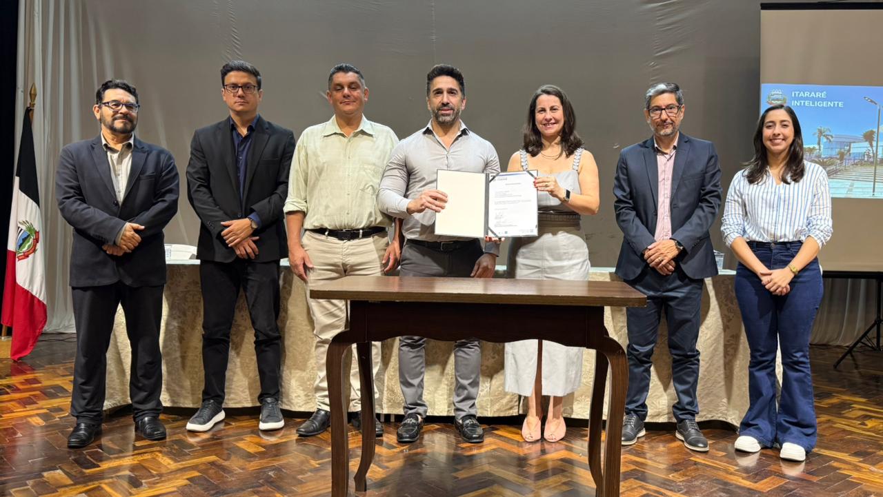 Prefeitura de Itararé (SP) lança oficialmente o projeto “Itararé Inteligente” em parceria com o Parque de Inovação Tecnológica de São José dos Campos (SP)
