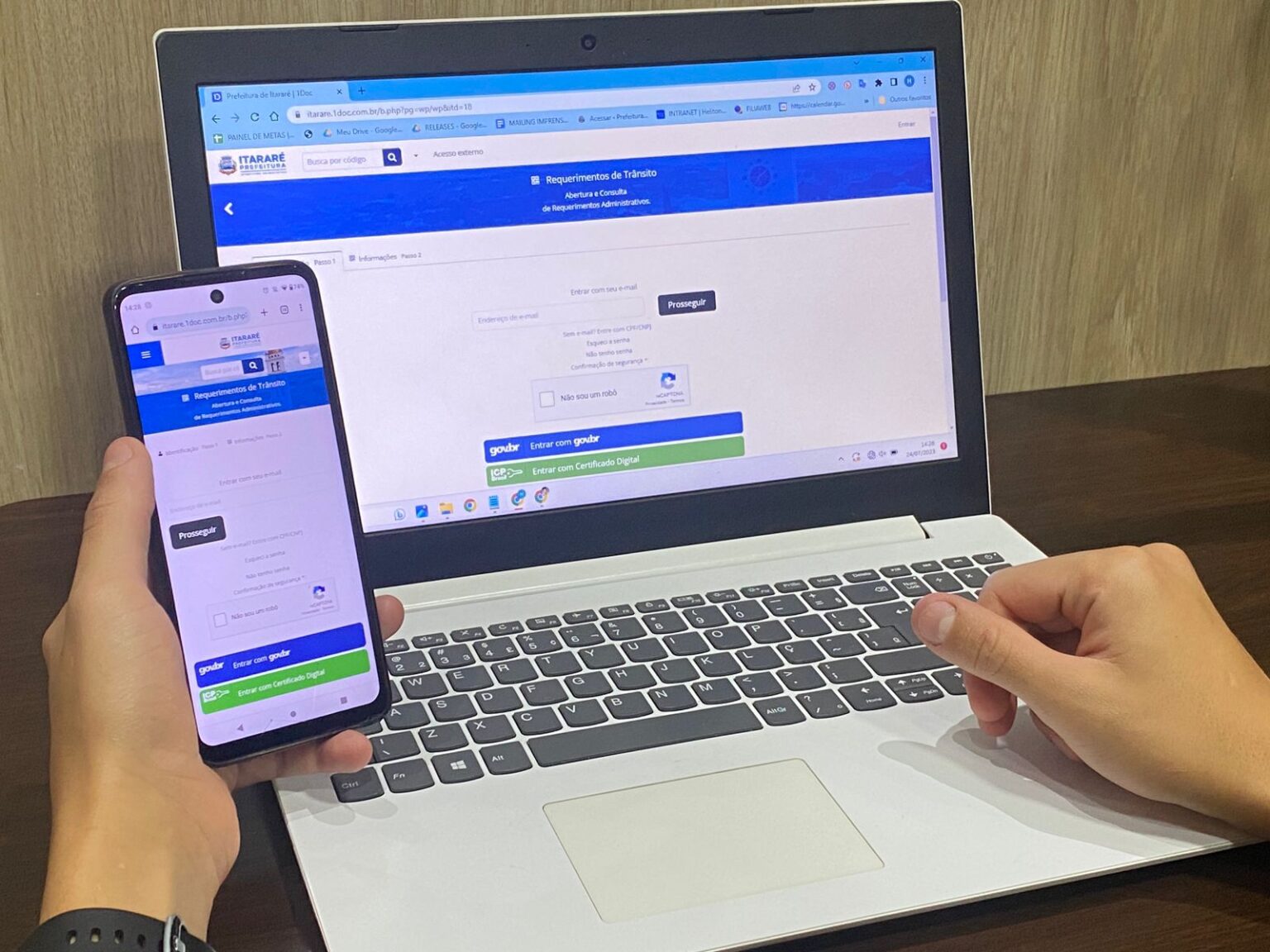 Prefeitura de Itararé (SP) oferece 100% dos serviços do Demutran de forma on-line