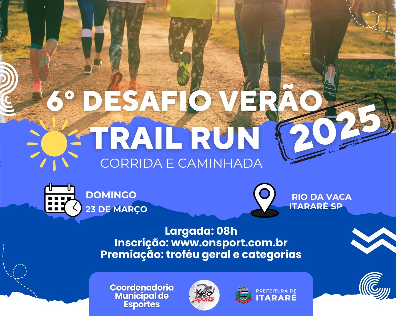 Prefeitura de Itararé (SP) promove 6º Desafio Verão Trail Run neste domingo (23)