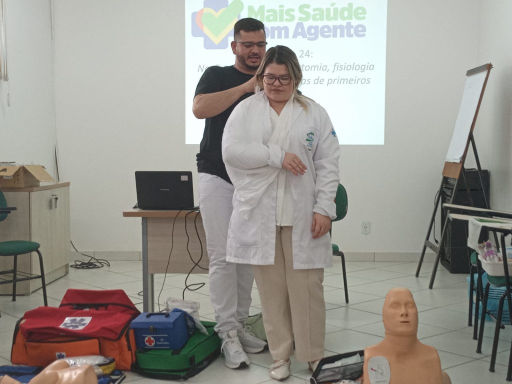 Prefeitura de Itararé (SP) promove capacitação em primeiros socorros para alunos do curso Saúde com Agente