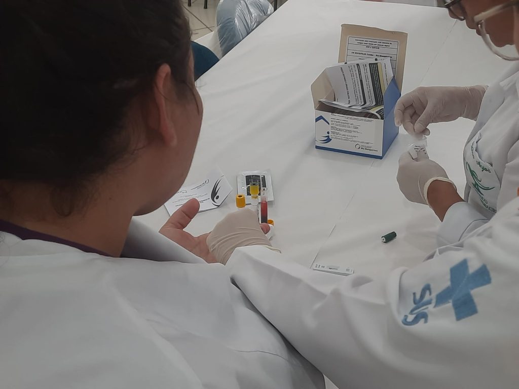 Prefeitura de Itararé (SP) promove capacitação em Testes Rápidos na Campanha “Fique Sabendo 2025”