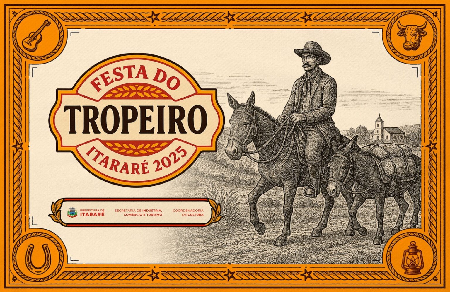 Prefeitura de Itararé (SP) promove dois eventos em homenagem ao Tropeirismo Prefeitura de Itararé (SP) promove dois eventos em homenagem ao Tropeirismo