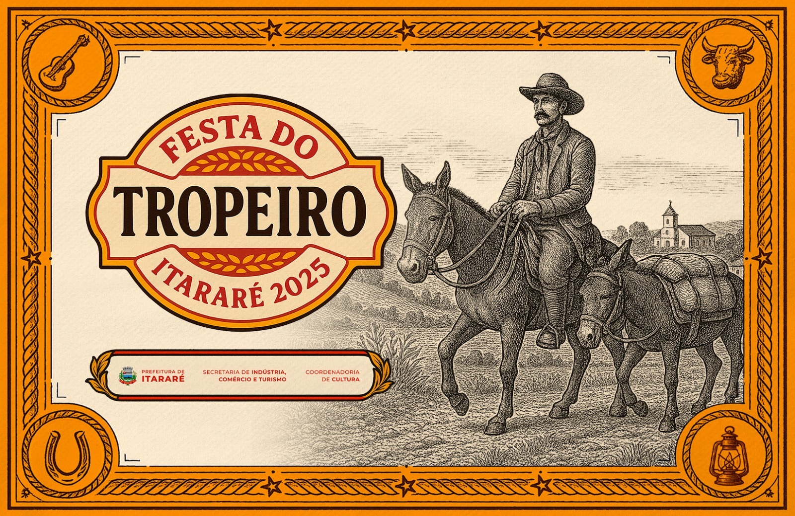 Prefeitura de Itararé (SP) promove dois eventos em homenagem ao Tropeirismo