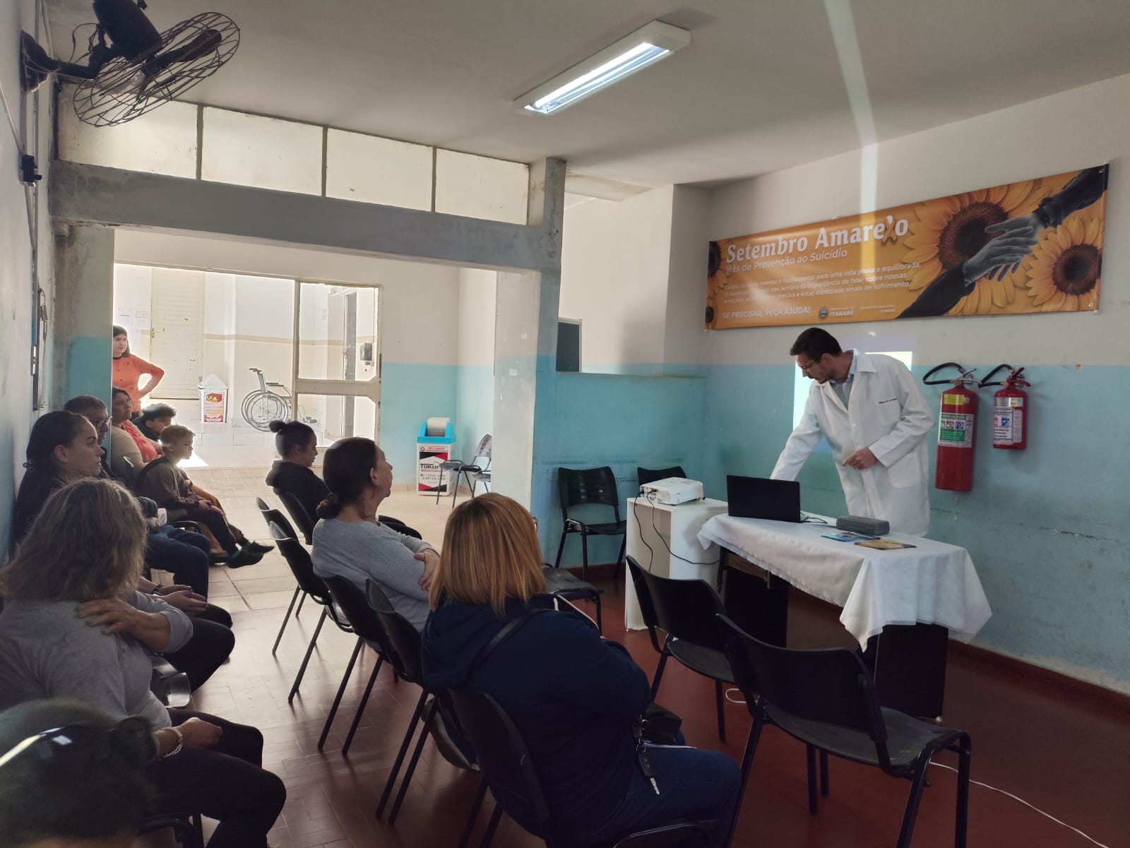 Prefeitura de Itararé (SP) promove palestra sobre prevenção ao suicídio no Setembro Amarelo