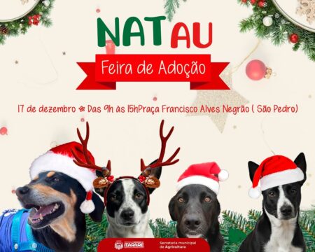 Prefeitura de Itararé (SP) promove última Feira de Adoção de Animais do ano Prefeitura de Itararé (SP) promove última Feira de Adoção de Animais do ano