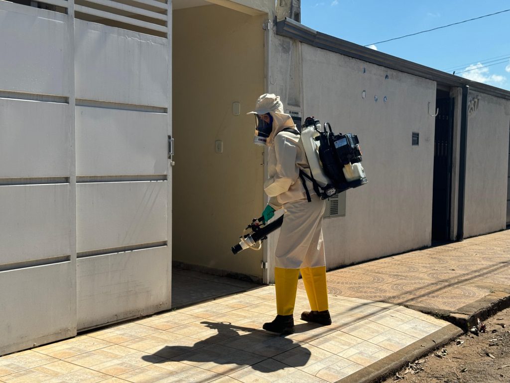 Prefeitura de Itararé (SP) realiza nebulização em bairros com casos positivos de dengue