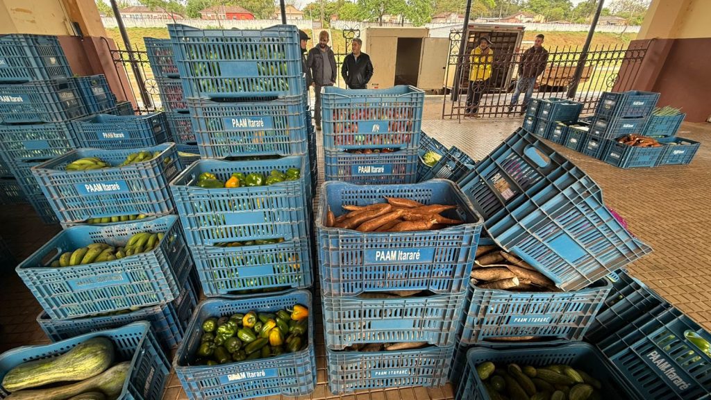 Prefeitura de Itararé (SP) realiza primeira entrega de alimentos do PAAM para 12 entidades socioassistenciais do município