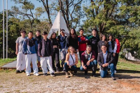 Prefeitura de Itararé (SP) recebe alunos da Escola Caetano Carbone para aula de disciplina eletiva no Parque da Barreira Prefeitura de Itararé (SP) recebe alunos da Escola Caetano Carbone para aula de disciplina eletiva no Parque da Barreira
