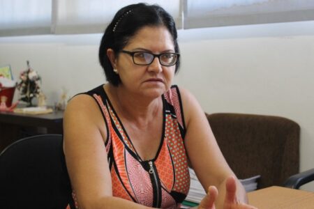 a dona de casa Edimara também manifestou sua satisfação no resultado do programa
