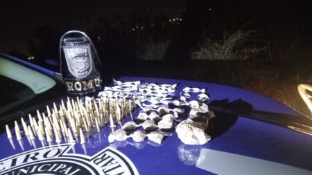 ROMU de Itararé (SP) apreende mais de 140 porções de entorpecentes no Jardim Paulicéia