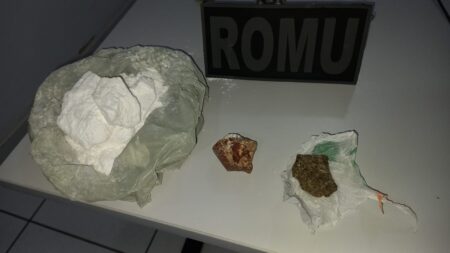 ROMU de Itararé (SP) prende mulher em flagrante transportando drogas em ônibus intermunicipal