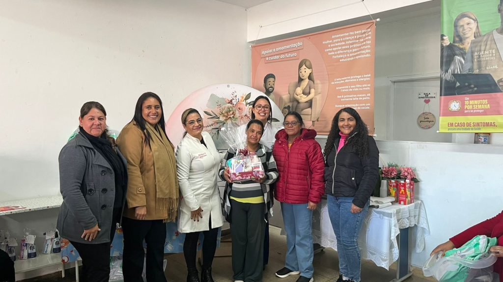 Saúde de Itararé (SP) promove encontro com gestantes e entrega kits maternidade