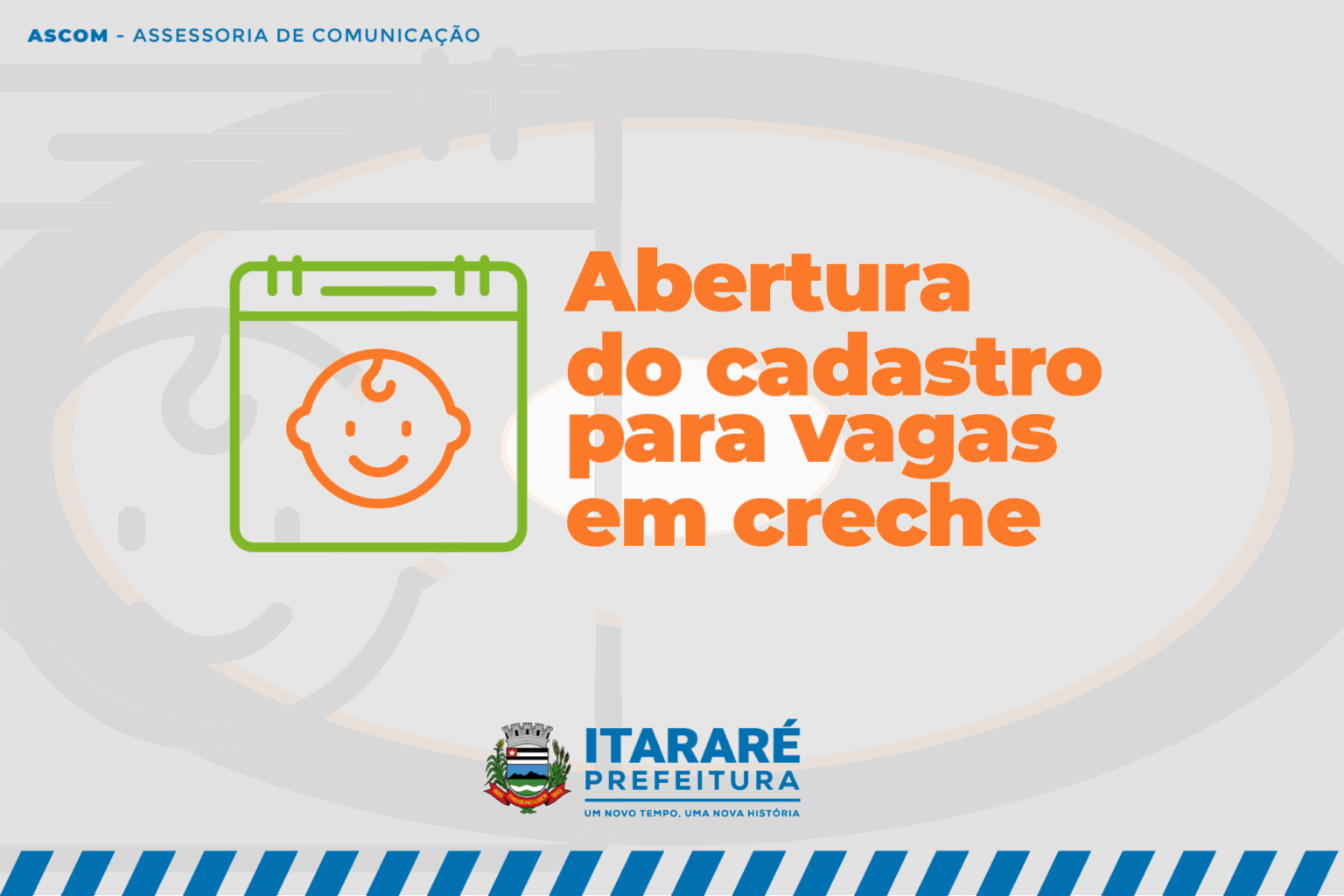 Secretaria de Educação de Itararé (SP) inicia cadastro para vagas em creche