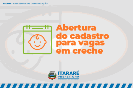 Secretaria de Educação de Itararé (SP) inicia cadastro para vagas em creche