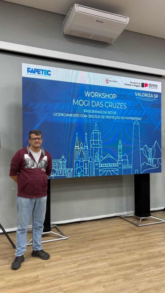 Secretaria de Turismo participa de workshop sobre preservação do patrimônio histórico em Mogi das Cruzes