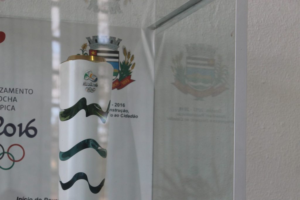 Tocha das Olimpíadas Rio 2016 passa a fazer parte do acervo do Museu Histórico de Itararé (SP)