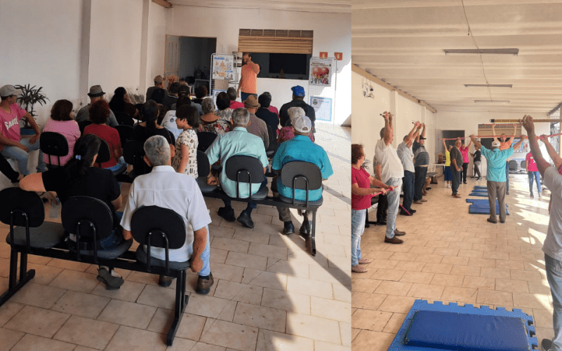 Unidade de Saúde da Vila Osório realiza encontro com pacientes hipertensos e diabéticos em Itararé (SP)