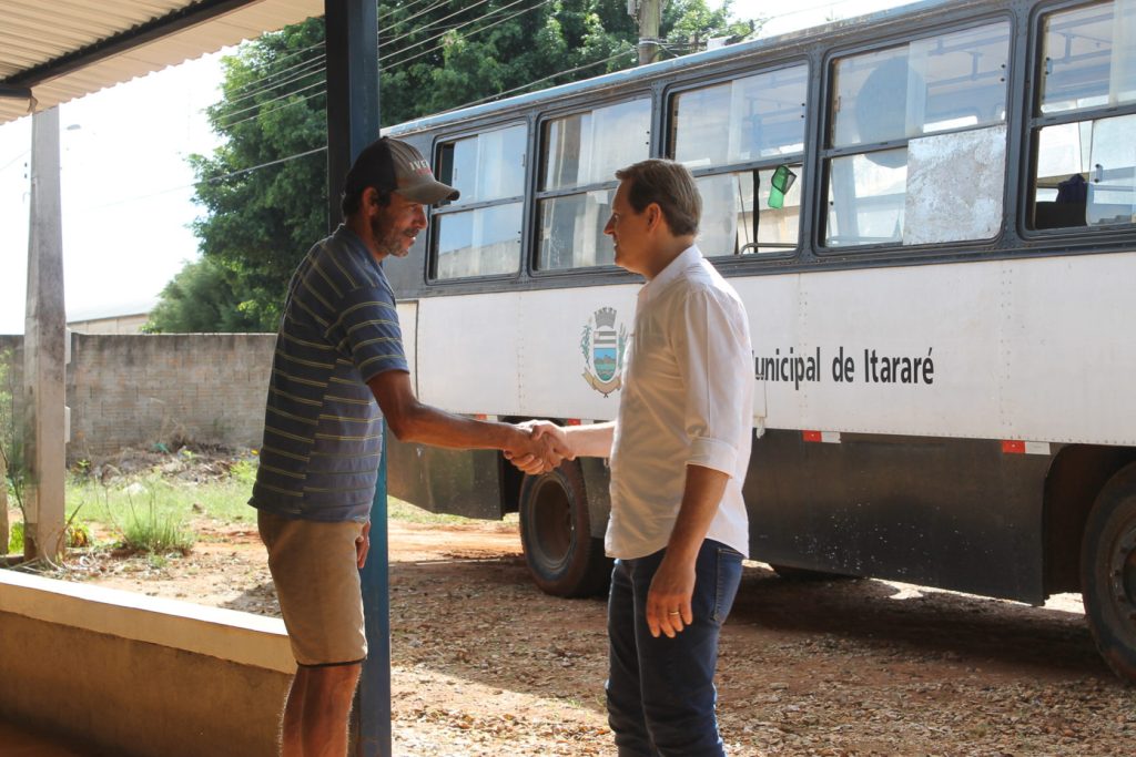 Zona rural recebe visita técnica do prefeito
