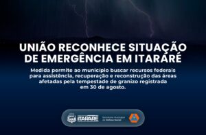 União reconhece situação de emergência em Itararé após tempestade de 30 de agosto