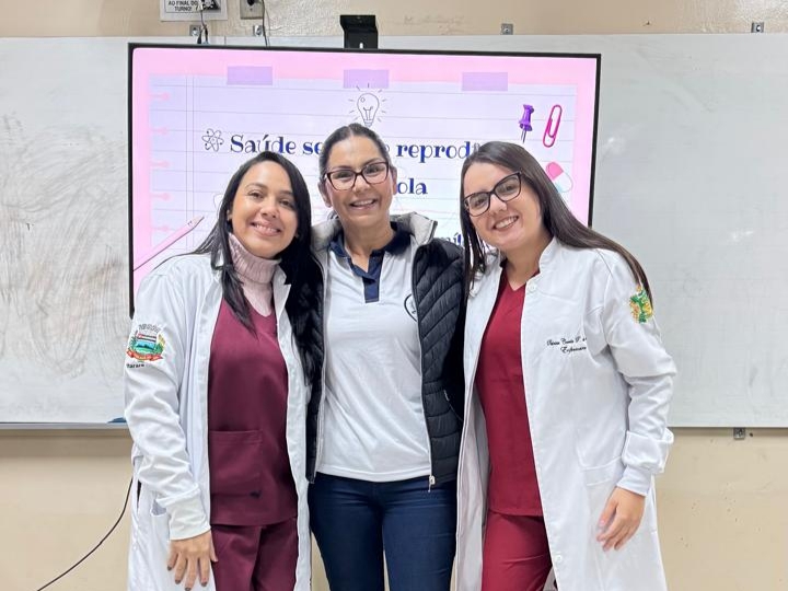 Saúde promove ações educativas sobre prevenção de ISTs e gravidez na adolescência em escolas de Itararé