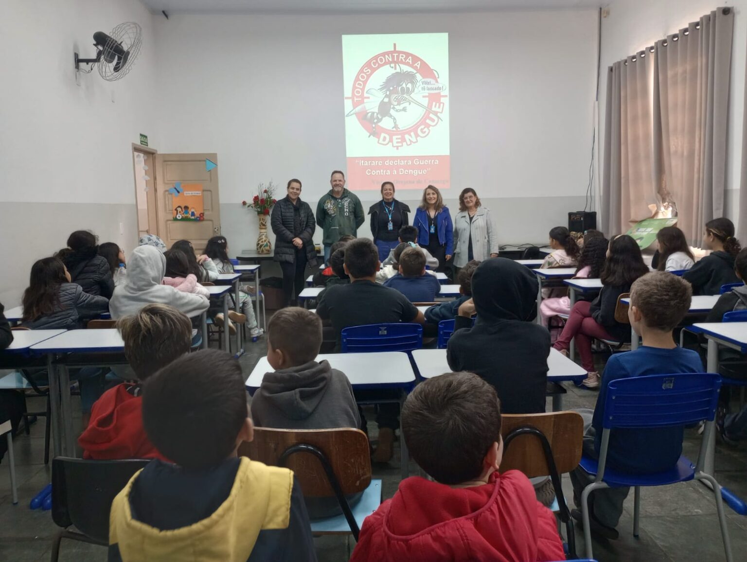 Prefeitura de Itararé promove ações educativas de combate à dengue nas escolas municipais